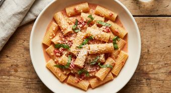 Rigatoni in Tomato-Cream Sauce