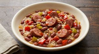 Red Beans and Rice with Andouille