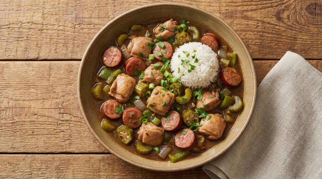 Chicken and Andouille Gumbo