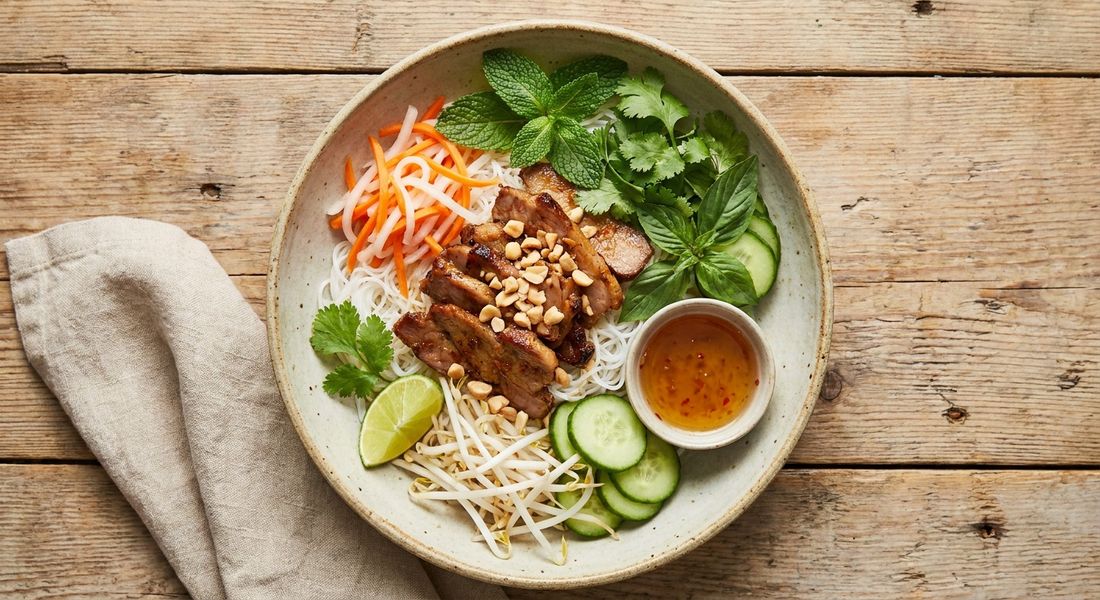 Lemongrass Pork Rice Bowls