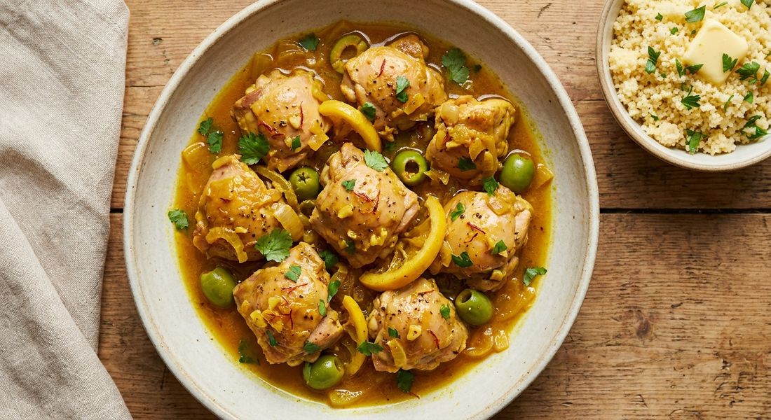 Chicken Tagine with Olives