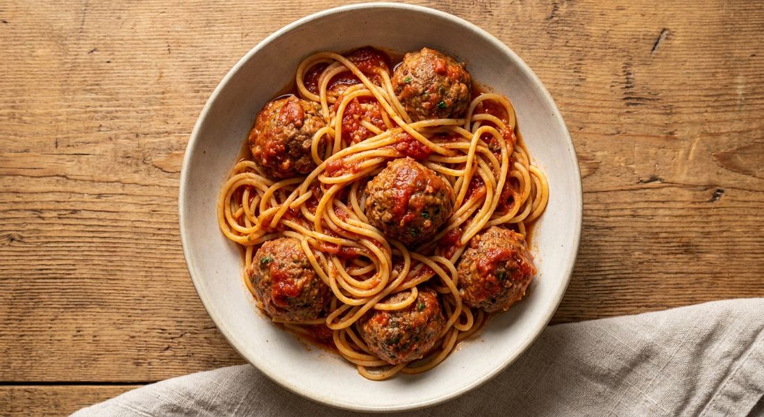 Spaghetti and Meatballs
