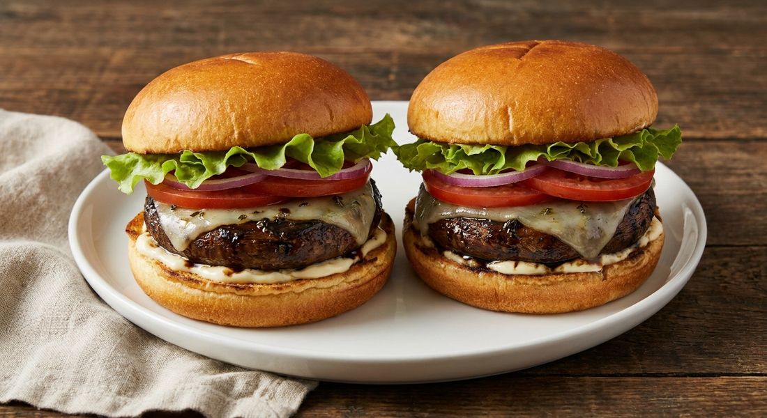 Portobello Mushroom Burgers