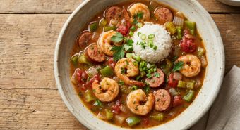 Shrimp and Andouille Gumbo