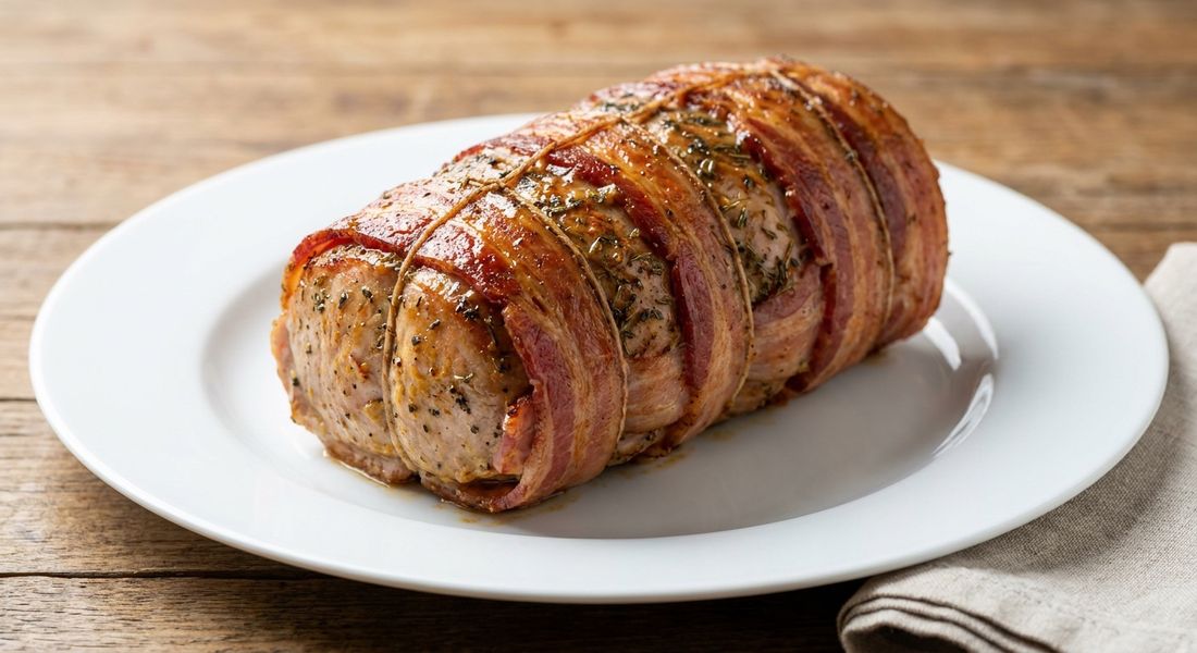 Bacon-Wrapped Pork Loin