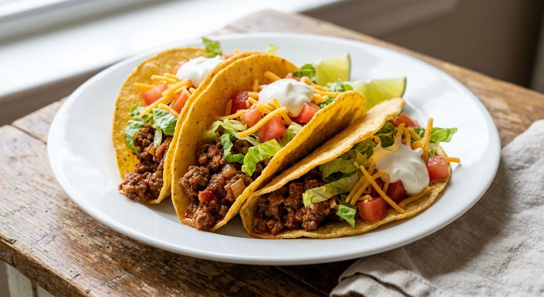 American-Style Ground Beef Tacos