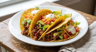 American-Style Ground Beef Tacos