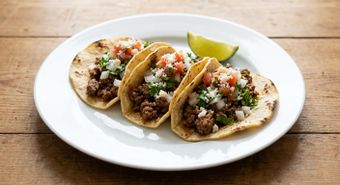 Authentic Mexican Ground Beef Tacos