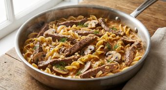 Beef Stroganoff