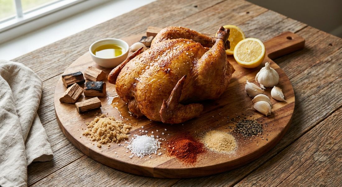 Smoked Whole Chicken