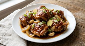 Slow Cooker Honey Garlic Chicken