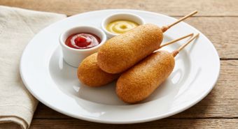 Air Fryer Corn Dogs