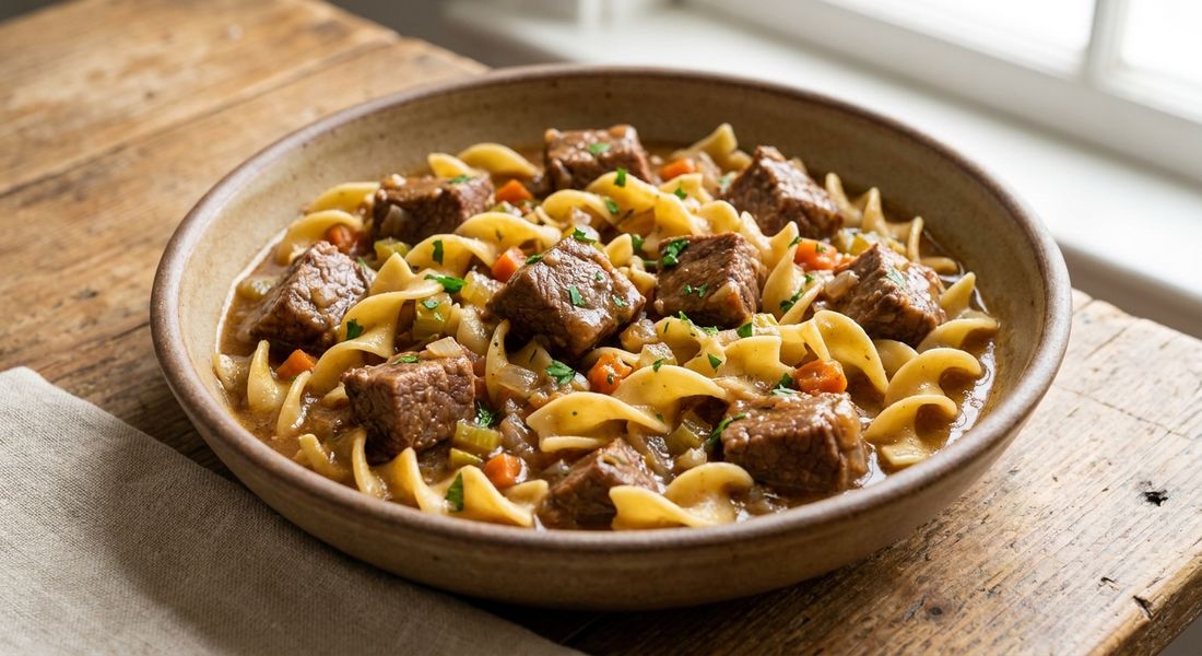 Beef and Noodles