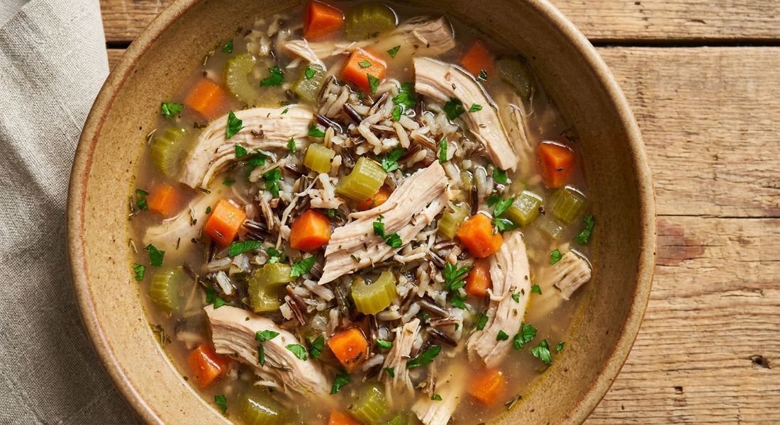 Slow Cooker Chicken and Wild Rice Soup