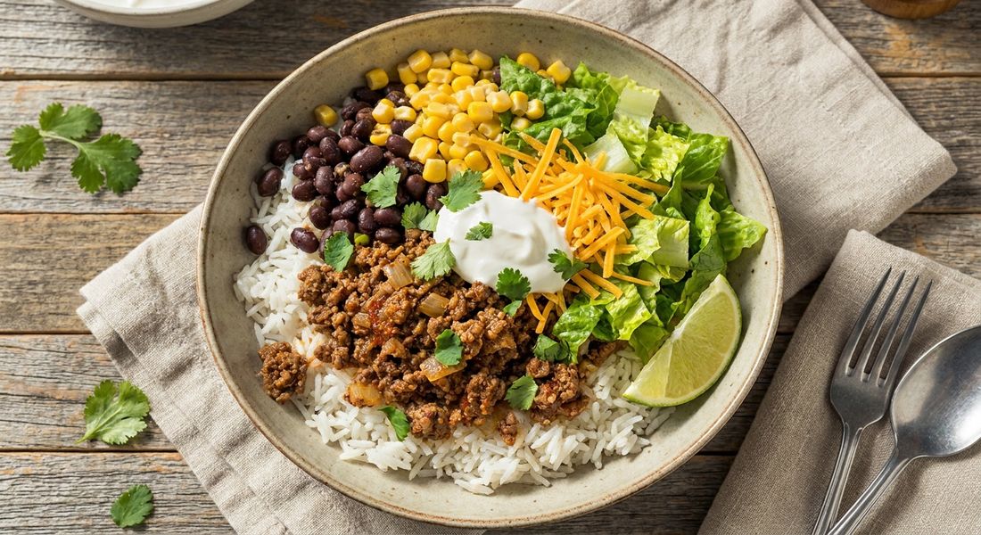 Beef Burrito Bowls