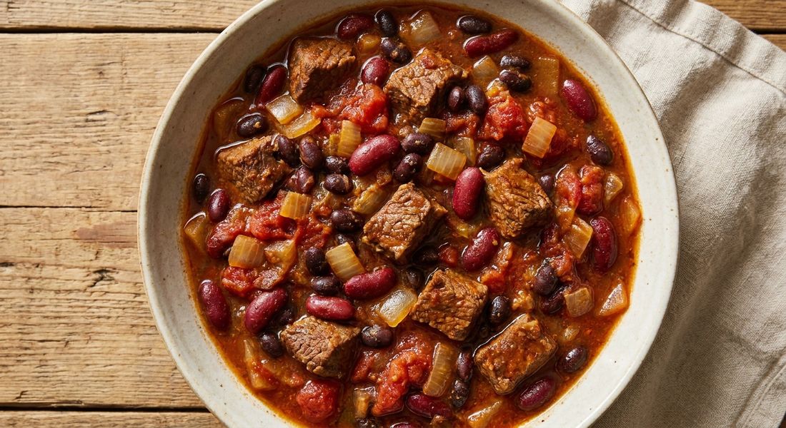 Slow Cooker Beef Chili