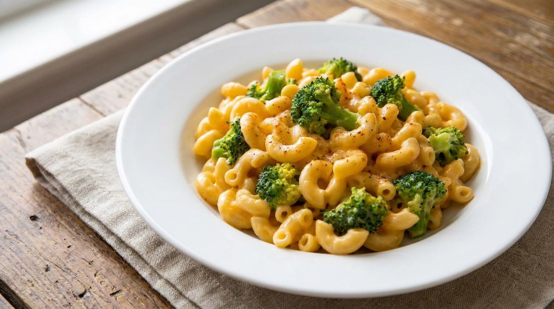 Mac and Cheese with Broccoli