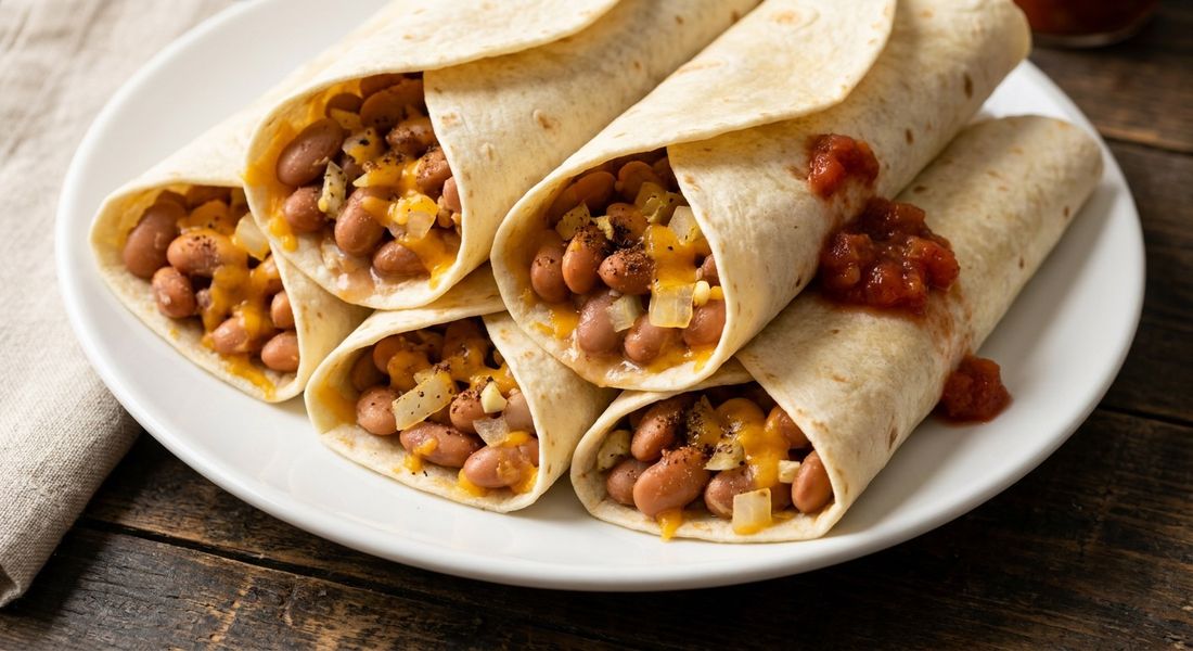 Bean and Cheese Burritos