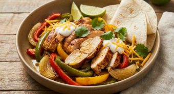 Sheet-Pan Chicken Fajitas