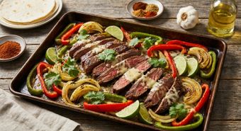Sheet-Pan Steak Fajitas