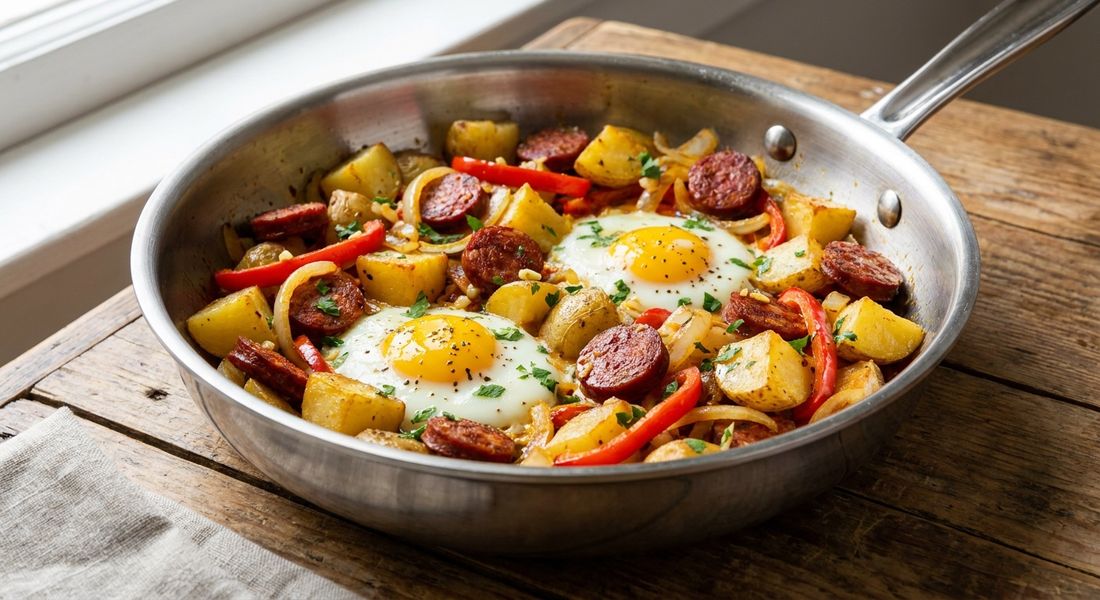Chorizo and Potato Hash