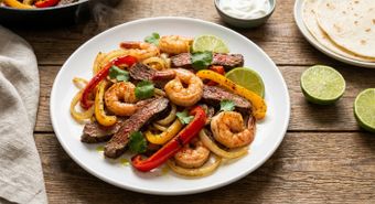 Sheet-Pan Combination Fajitas