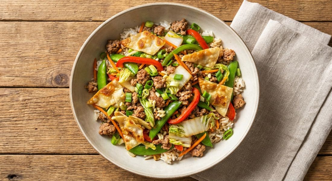 Potsticker Stir-Fry Bowls