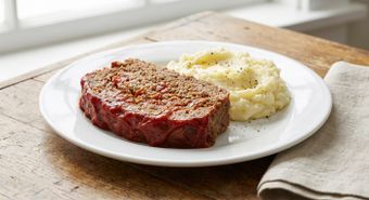 Meatloaf and Mashed Potatoes